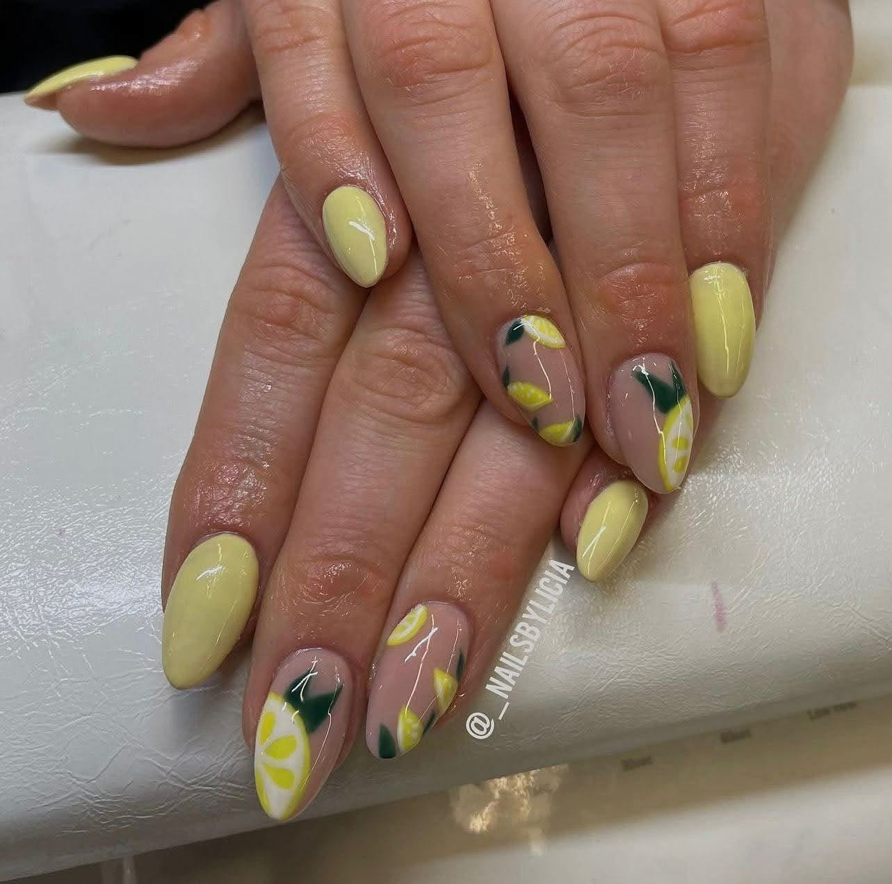 Yellow nails